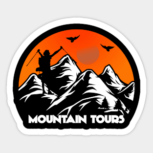 Mountain Tours Sticker